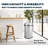 17 Gallon Stainless Steel Indoor Compost and Trash Station with Swivel Lid
