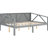 Full Size Gray Daybed With Clean Cut, Ideal For Bedroom Decor, Stable Structure And Storage Capacity Design, Resting, Solid Construction Room Storing Items-238118472