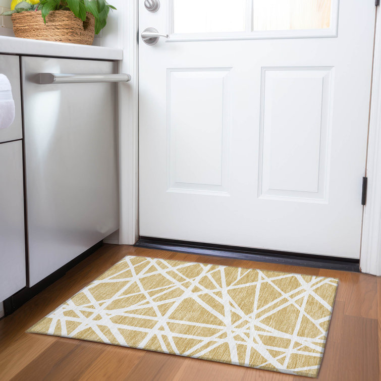 Premium Machine Washable Cossette AMF1040 Geometric Rug