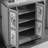 20 Pair Shoe Storage Cabinet-98719471