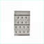 Ensemble de chambre à coucher grand et moderne 5 pièces Bois contemporain gris sable de rivière avec éclairage DEL et amp; Rangement hydraulique | Bois | Lits standard