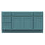 Base de meuble-lavabo simple 69 po seulement-95069390