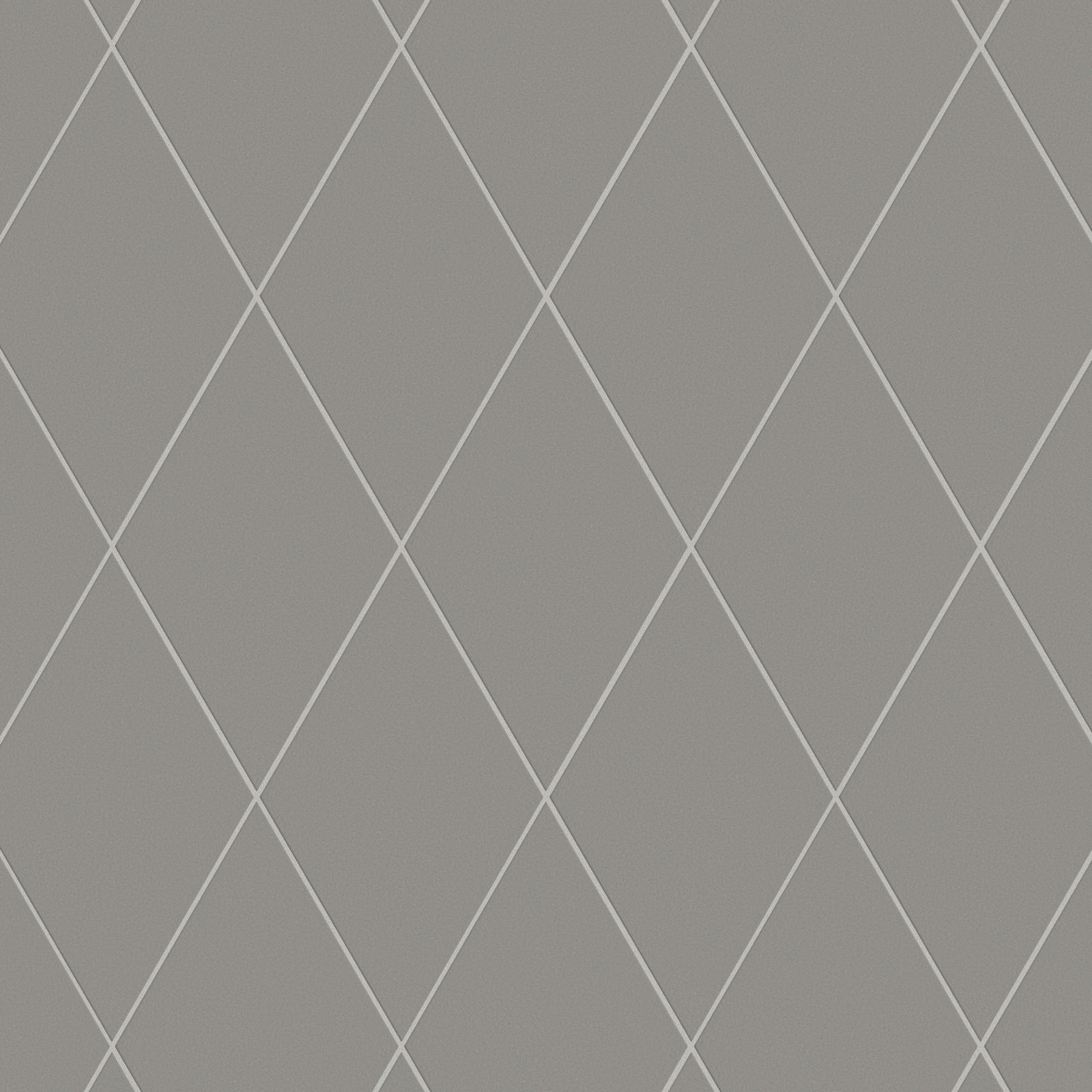 Rhombus Smooth 6" x 10" Porcelain Wall & Floor Tile, Dark Gray