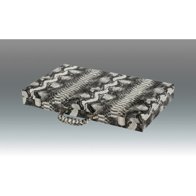 Gray Backgammon Board Game