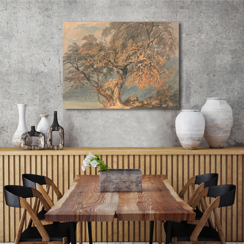A Great Tree by J.M.W. Turner - Wrapped Canvas Painting, 70cm H x 100cm W x 4cm D