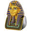 Golden Shroud Golden King Tut Bust