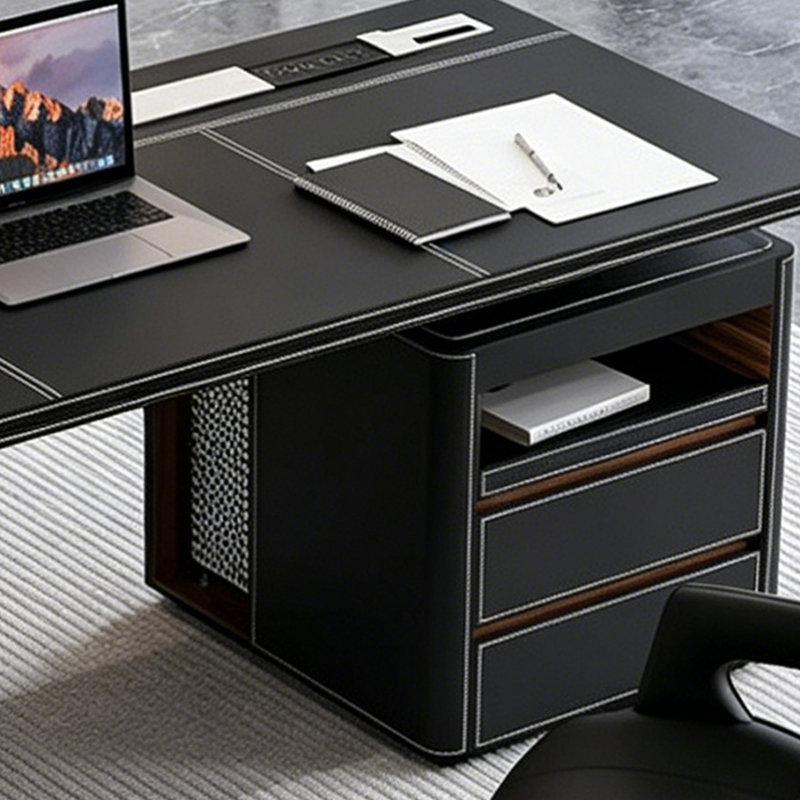 Bureau italien minimaliste, H 29,53 po x l 55,12 po x P 27,56 po