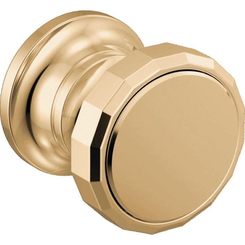Beauclere™ Two-Handle Wall Mount Lavatory Faucet, Brilliance Polished Gold, Wheel Handle