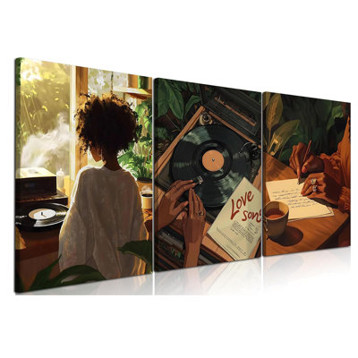 3 Piece Wrapped Canvas Print