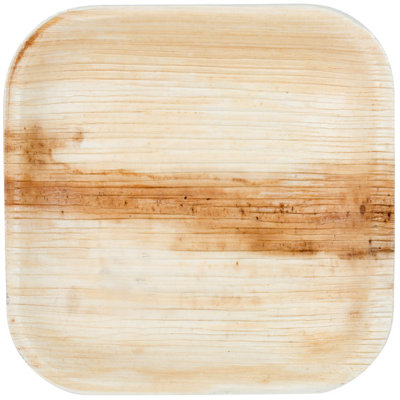 Assiettes à dessert jetables - compostables