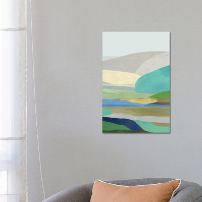 Free Land I 1 Piece Wrapped Canvas Painting