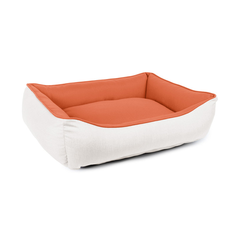 Lit pour animaux Sunbrella, Orange, H 11 po x l 36 po x P 26 po