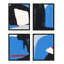 Beneath The Blue Set Of 4 Print by Andrea Stokes-252740266-252740311