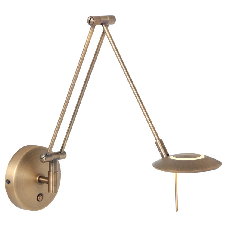 Lorena LED Plug-in Swing Arm Sconce