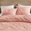 Ensemble d'édredon 2 pièces pour lit simple, rose-126254159-126254160