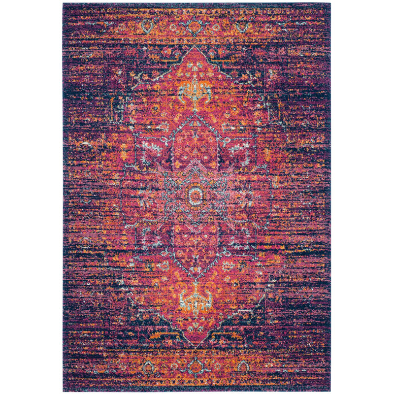 Allard Performance Oriental Rug, Rectangle 6'7" x 9'