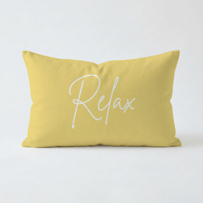 Relax Pillow 16"X12" Sunshine