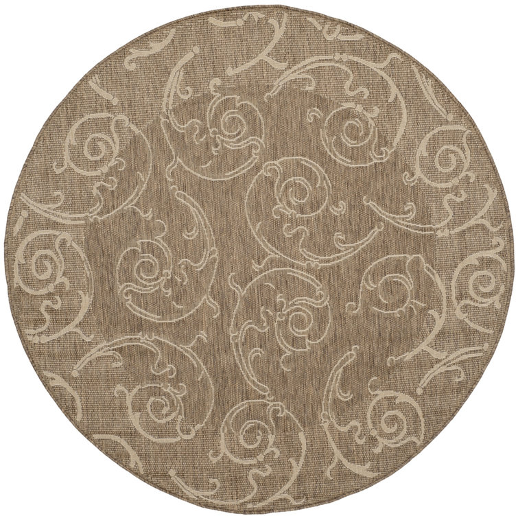Darryl-James Performance Floral Indoor/Outdoor Area Rug