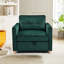 Mobarkar Velvet Accent Chair-1563049904