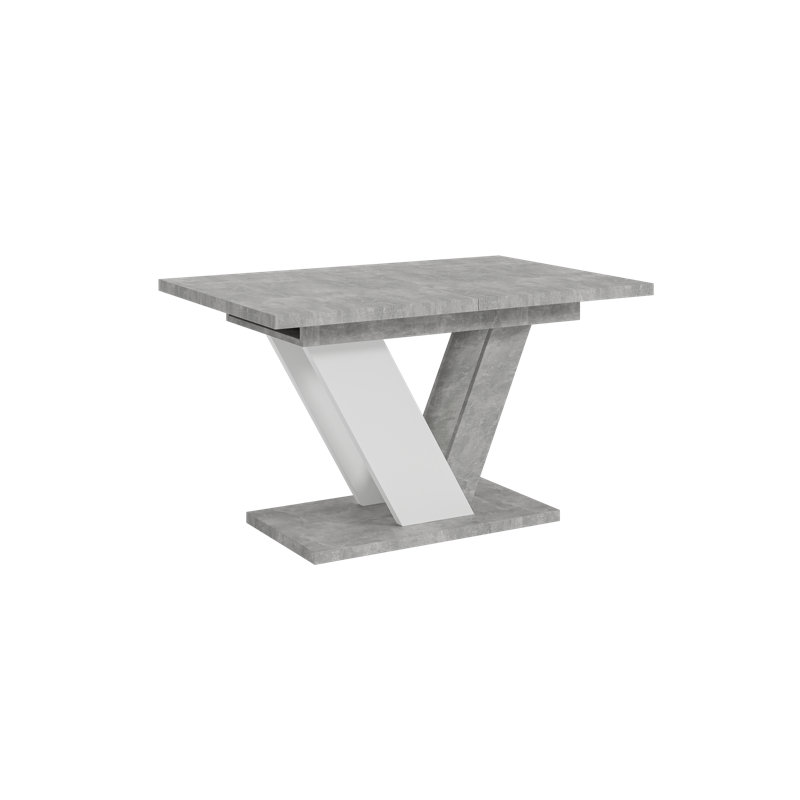 Extendable Dining Table Dubai, Grey/White