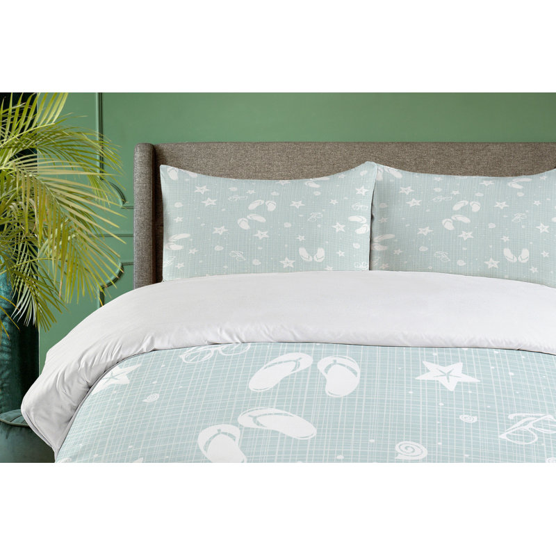 Modern & Contemporary Polyester Duvet Cover, Twin