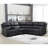 Hunstant 2-Piece Reclining Corner Sectional Sofa And Couch Set With Cupholder & Usb Ports-123143457