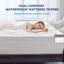 Surmatelas en mousse à mémoire de forme 4 pouces-1255936474