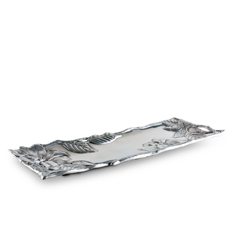 Magnolia Metal Decorative Tray