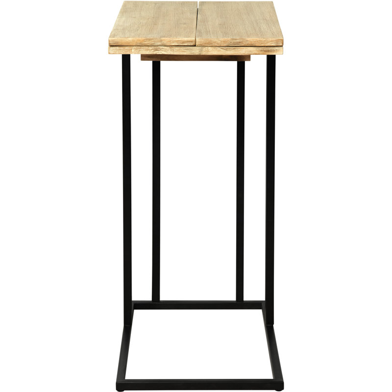 Serta Harton Rustic Expandable C Side Table