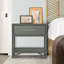 Olivia Collection 1 - Drawer Rattan Nightstand-1959218099