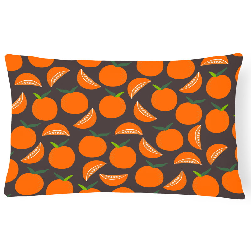 Oranges sur coussin lombaire