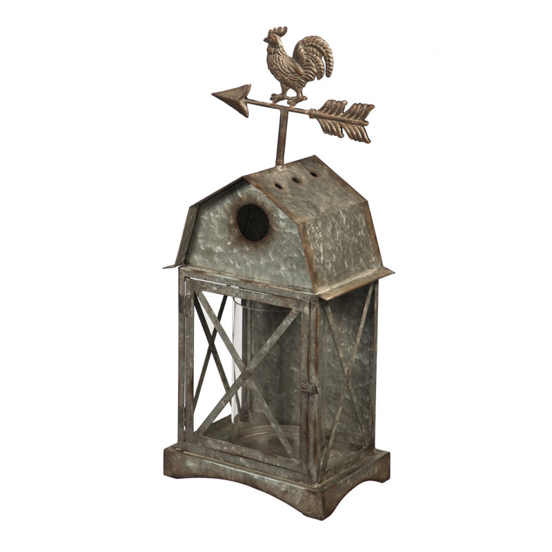 Lanterne de table en métal 22,85 po