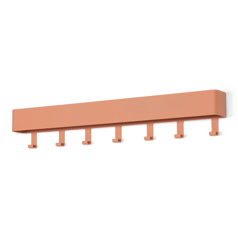 Dax Play Steel Wall 7 - Hook Wall Mounted Coat Rack