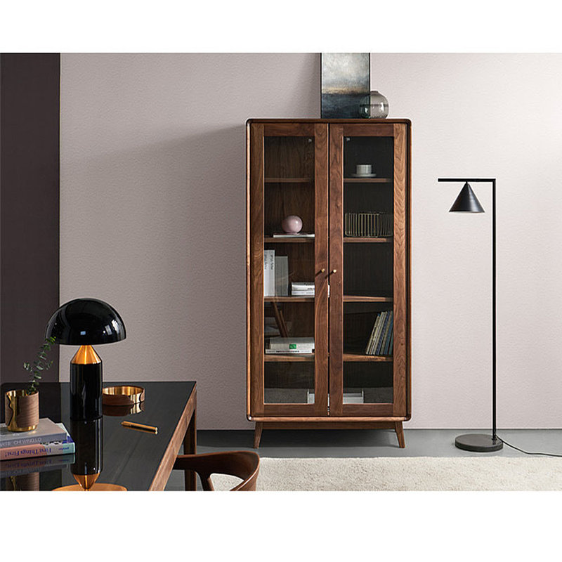Simple large capacity storage display cabinet