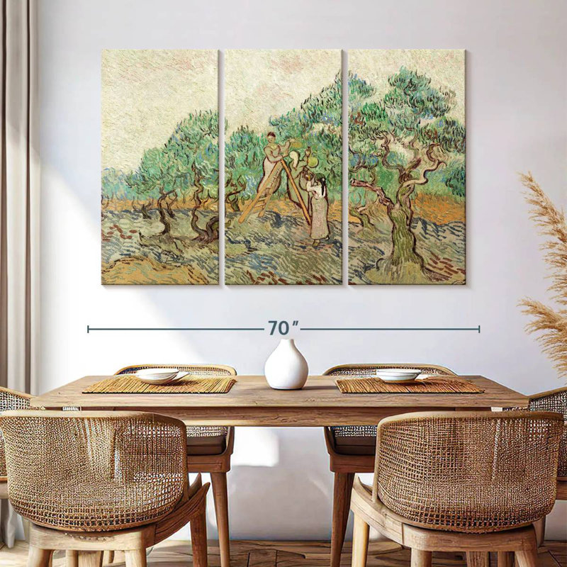 Senne The Olive Orchard, 42" H x 65" W