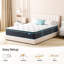 Matelas en mousse à mémoire de forme mi-ferme 10 po / 12 po avec ressorts ensachés individuels pour l'isolation des mouvements-115733504-115733507
