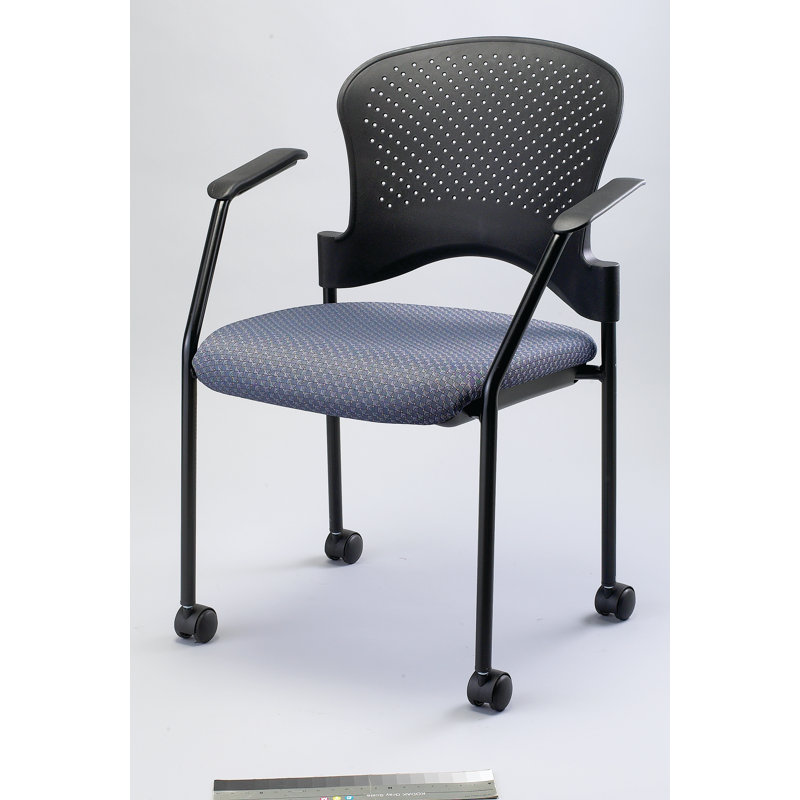 Chaise de salle d'attente empilable Nahara, Gris