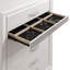 Commode de chambre blanche à 6 tiroirs-472414464