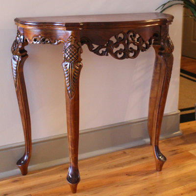 Aimiejit 31'' Solid Wood Console Table