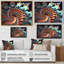 «Veneto Pastel Fractal Spiral Universe VI», reproduction sur toile-87372811-87372818