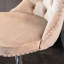 Velours kaki rembourré de 2 sièges de 25 à 33 pouces réglables, rembourrés, base, dossier confortable pour îlot de cuisine de pub kaki, tabourets-361220001-361220010