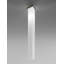 Tubes Ceiling Lamp 60 Smoky Transparent Matt Nickel E26 Ul-421652572-421652578