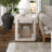 Notchietown 20" Wide Square Side Table-582432344