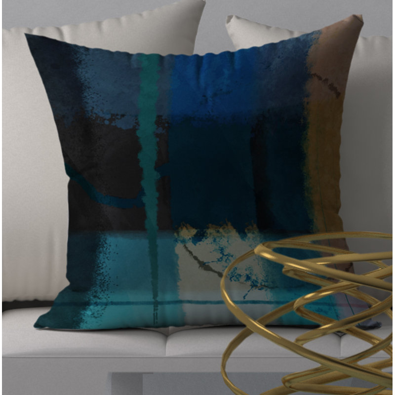 Housse de coussin carrée/insert, 18" x 18"