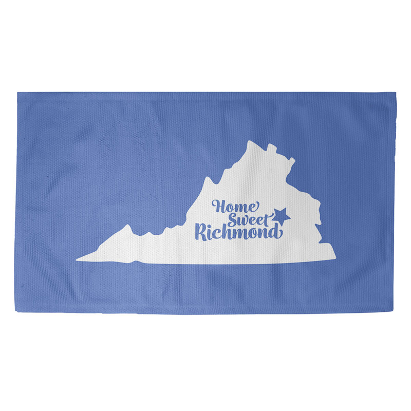 Tapis bleu virginie Richmond, Rectangle 2 pi x 3 pi