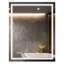 Harana Front and Back Lighting Dimmable Anti-Fog Bathroom/Vanity Mirror with Tempered Glass-2069379525