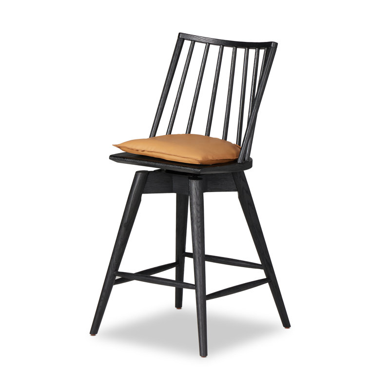 Tabouret de bar et de comptoir pivotant Daltrey, Tabouret de comptoir (siège d'une hauteur de 26,9