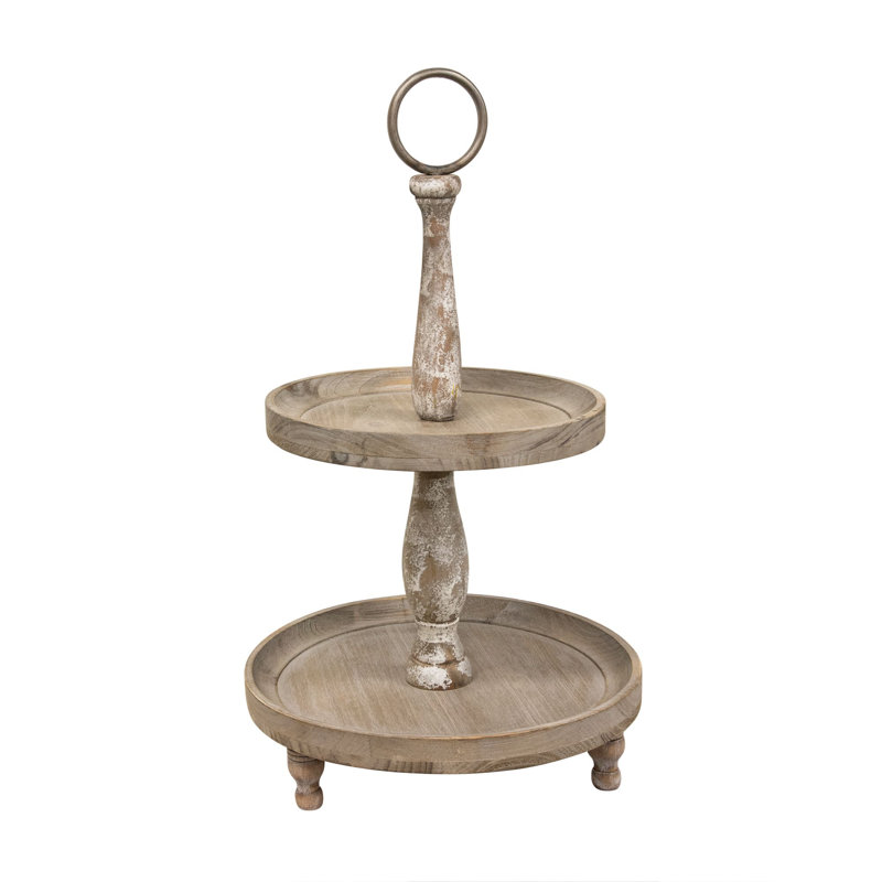 Braley Wood Tray - Set of 2
