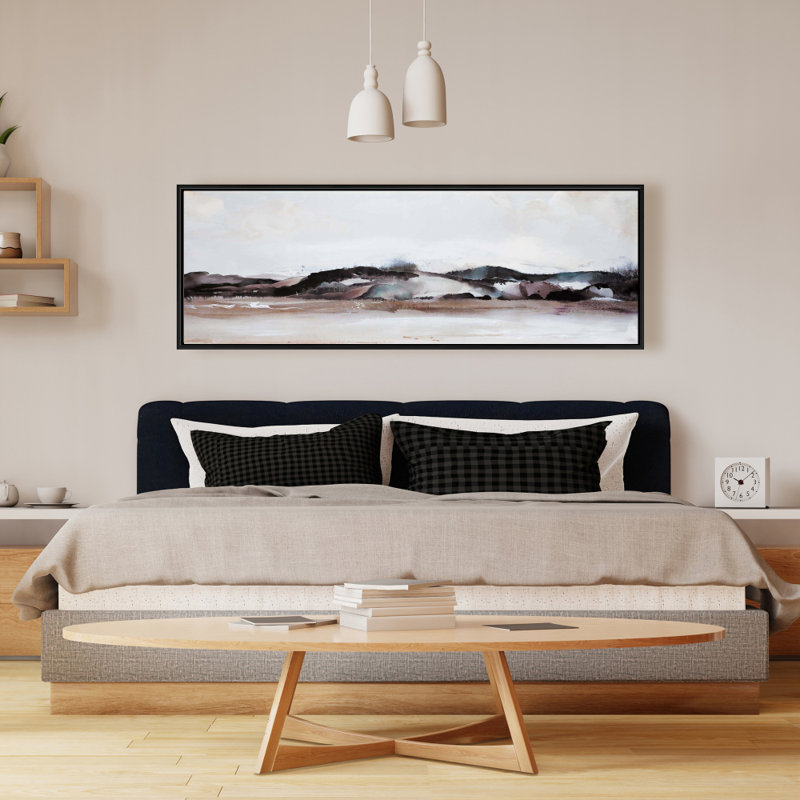 «Watercolor Mountains» sur toile