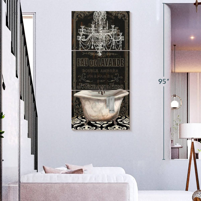 Panneau de bain Midnight I, H 75 po x l 36 po